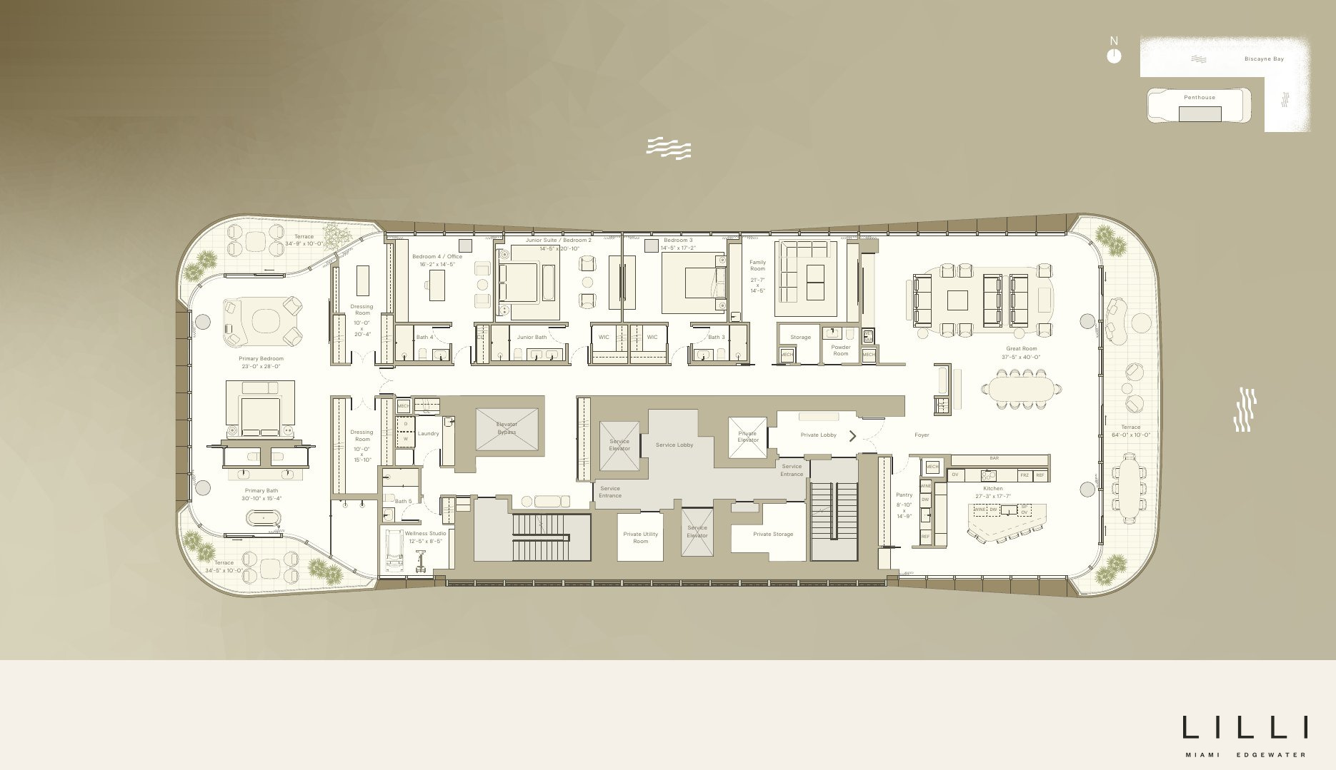 Penthouse · Residence 5201