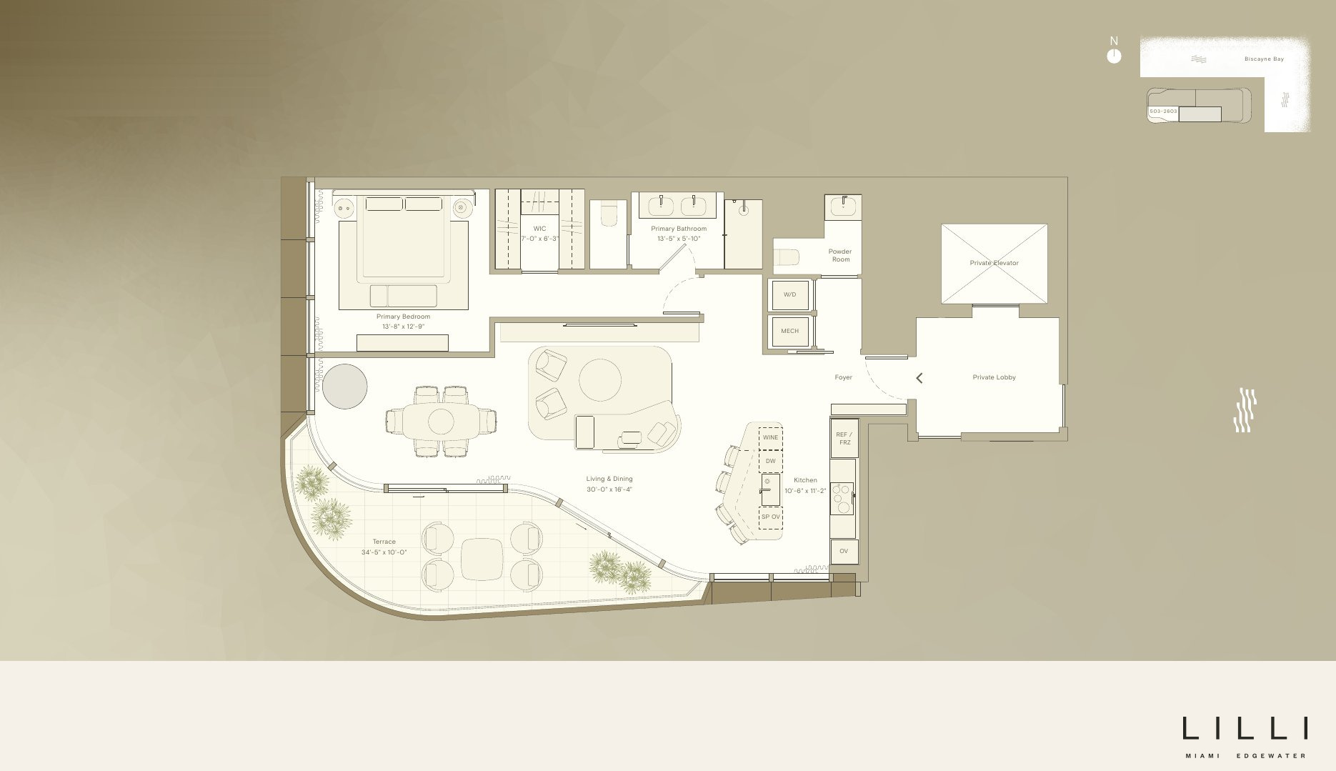Residence 503–2603 · 1 Bedroom